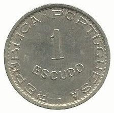 S. Tomé Principe - 1$00 1951 (Km# 11)