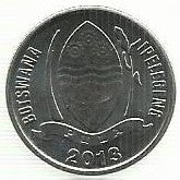 Botswana - 10 Thebe 2013 (Km# 32)