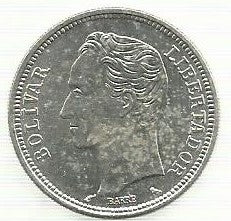 Venezuela - 2 Bolivares 1960 (Km# A37)