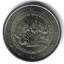 Portugal - 2 Euro 2018 (Km# 885) Jardim Botanico Ajuda