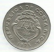 Costa Rica - 50 Centimos 1975 (Km# 189)