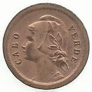 Cabo Verde - 10 Centavos 1930 (Km# 2)