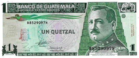 Guatemala - 1 Quetzal 1993 (# 87a)