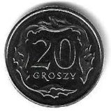 Polonia - 20 Groszy 2018 (Km# 972)