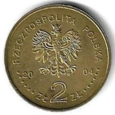 Polonia - 2 Zlote 2004 (Km# 499) General Stalislaw