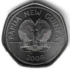 Papua Nova Guiné - 50 Toea 2008 (Km# 54) Anivº Banco Papua