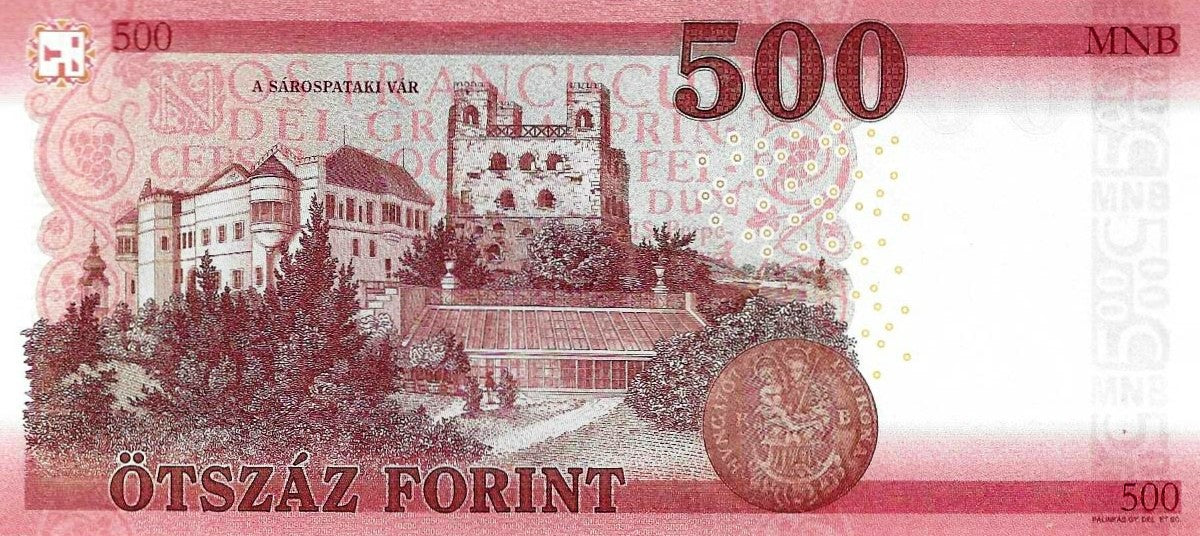 Hungria - 500 Forint 2018 (# 202b)