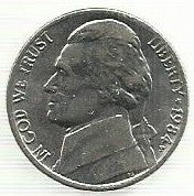 USA - 5 Cents 1984 (Km# a192)