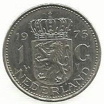 Holanda - 1 Gulden 1973 (Km# 184a)