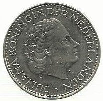 Holanda - 1 Gulden 1969 (Km# 184a)