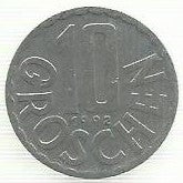 Austria - 10 Groschen 1992 (Km# 2878)