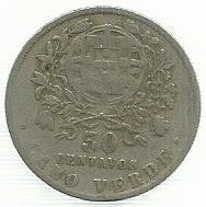 Cabo Verde - 50 Centavos 1930 (Km# 4)