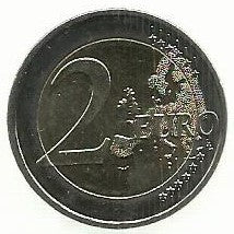 Grecia - 2 Euro 2018 (Km# 300) Kostis Palamas