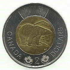 Canadá - 2 Dolares 2012 (Km# 837)