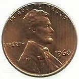 USA - 1 Cent 1960 (Km# 201)