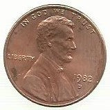 USA - 1 Cent 1982 (Km# 201)