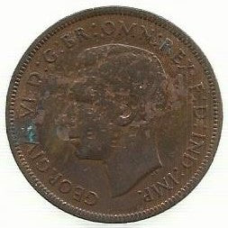 Inglaterra - 1 Penny 1937 (Km# 845)