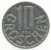 Austria - 10 Groschen 1983 (Km# 2878)