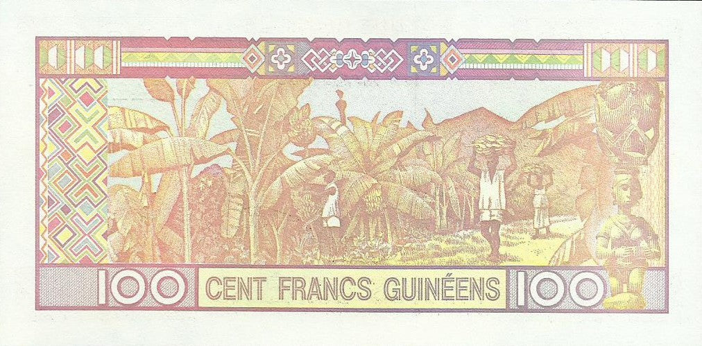 Guiné B. Central - 100 Francos 1998 (# 35a)