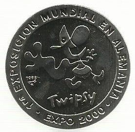 Cuba - 1 Peso 1998 (Km# Novo) Exposição Mundial