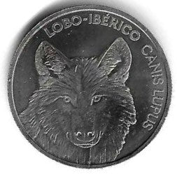 Portugal - 5 Euro 2019 (Km# ...) Lobo Ibérico