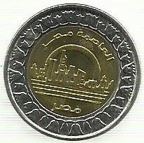 Egipto - 1 Libra 2019 (Km# ..) Nova Capital Egipto