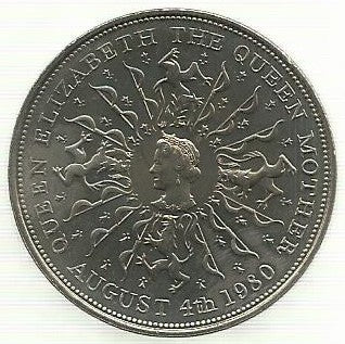 Inglaterra - 25 Pence 1980 (Km# 921)