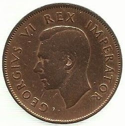 Africa Sul - 1 Penny 1942 (Km# 25)