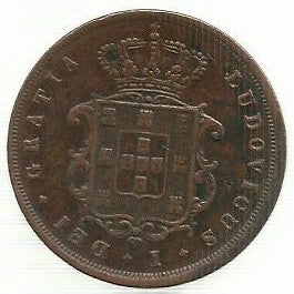 Portugal - X Reis 1873 (Km# 514)