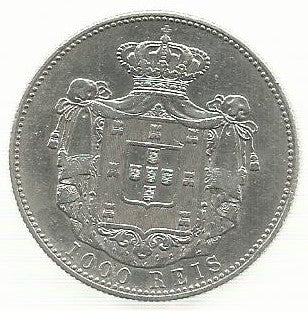 Portugal - 1000 Reis 1899 (Km# 540)