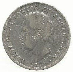 Portugal - 500 Reis 1870 (Km# 509)