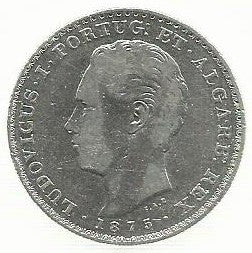 Portugal - 500 Reis 1875 (Km# 509)