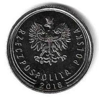 Polonia - 1 Zloty 2018 (Km# 974)