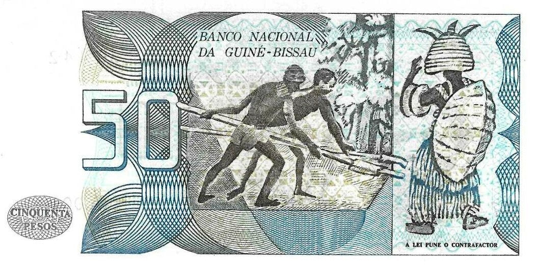 Guiné Bissau - 50 Pesos 1975 (# 1)