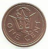 Barbados - 1 Centimo 1999 (Km# 10a)