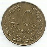 Uruguai - 10 Centésimos 1960 (Km# 39)