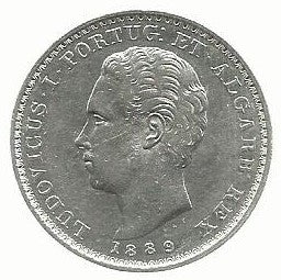 Portugal - 500 Reis 1889 (Km# 509)