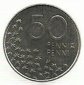 Finlandia - 50 Pennia 1993 (Km# 66)