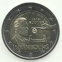 Luxemburgo - 2 Euro 2019 (Km# ..) Centenário Sufrágio Universal