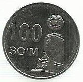 Uzebequistão - 100 Som 2018 (Km# 37)