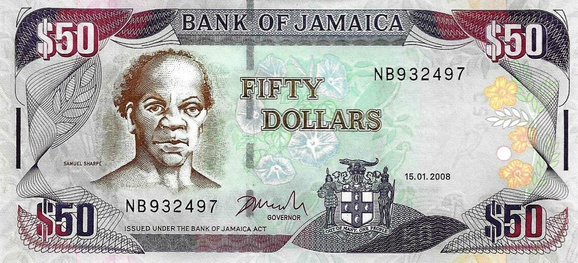 Jamaica - 50 Dolares 2008 (# 83c)