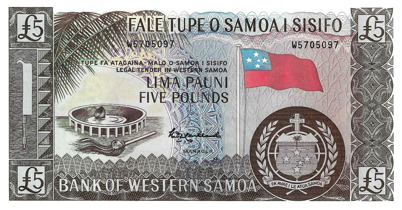 Samoa - 5 Libras 2020 (# 15Rp)