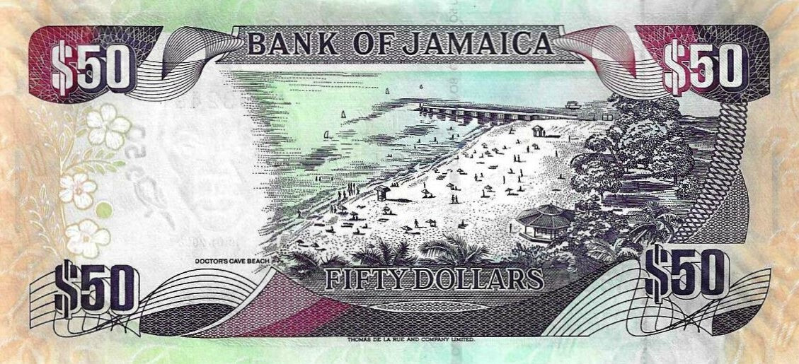 Jamaica - 50 Dolares 2008 (# 83c)