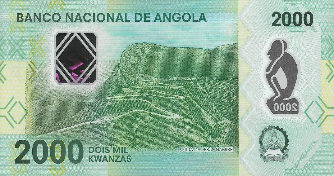 Angola - 2000 Kwanzas 2020 (# 163)