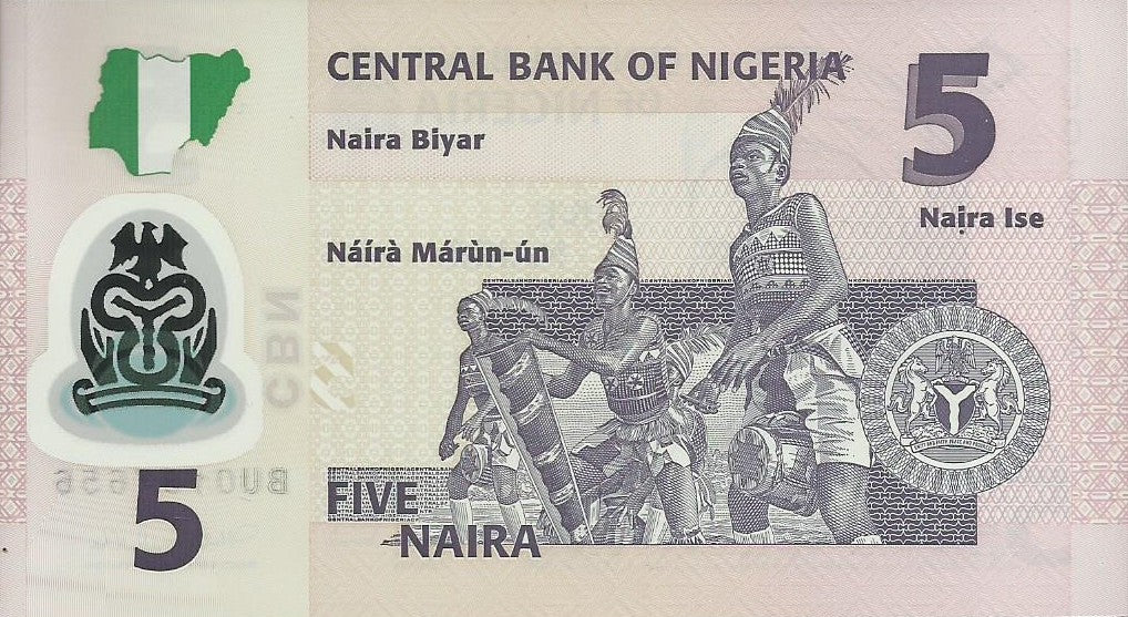 Nigeria - 5 Naira 2011 (# 38c)