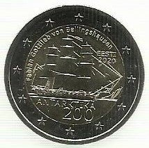 Estonia - 2 Euro 2020 (Km# ..) Antartica