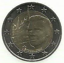 Luxemburgo  - 2 Euro 2007 (Km# 95) Palácio Grande Ducal