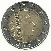 Luxemburgo - 2 Euro 2008 (Km# 93)