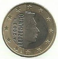 Luxemburgo - 1 Euro 2003 (Km# 81)