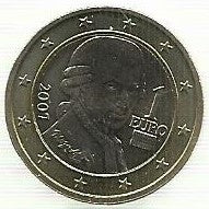 Austria - 1 Euro 2007 (Km# 3088)